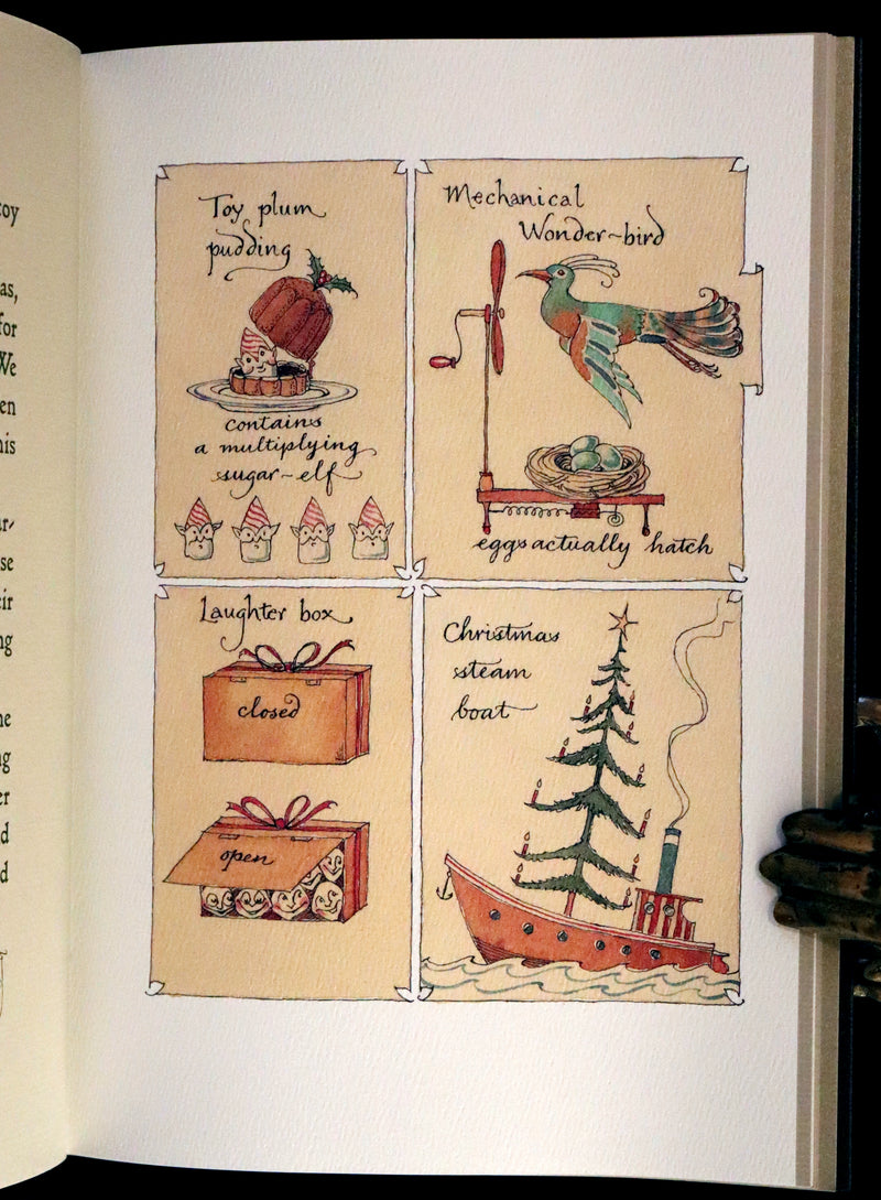 2013 Scarce Deluxe First Edition - An Unexpected Gift, A Christmas Tale by Charles van Sandwyk.