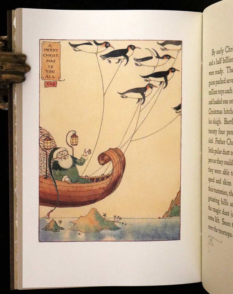 2013 Scarce Deluxe First Edition - An Unexpected Gift, A Christmas Tale by Charles van Sandwyk.