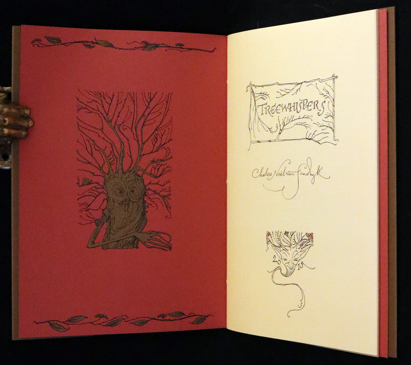 2015 Rare First Edition - Tree Whispers by Charles van Sandwyk.