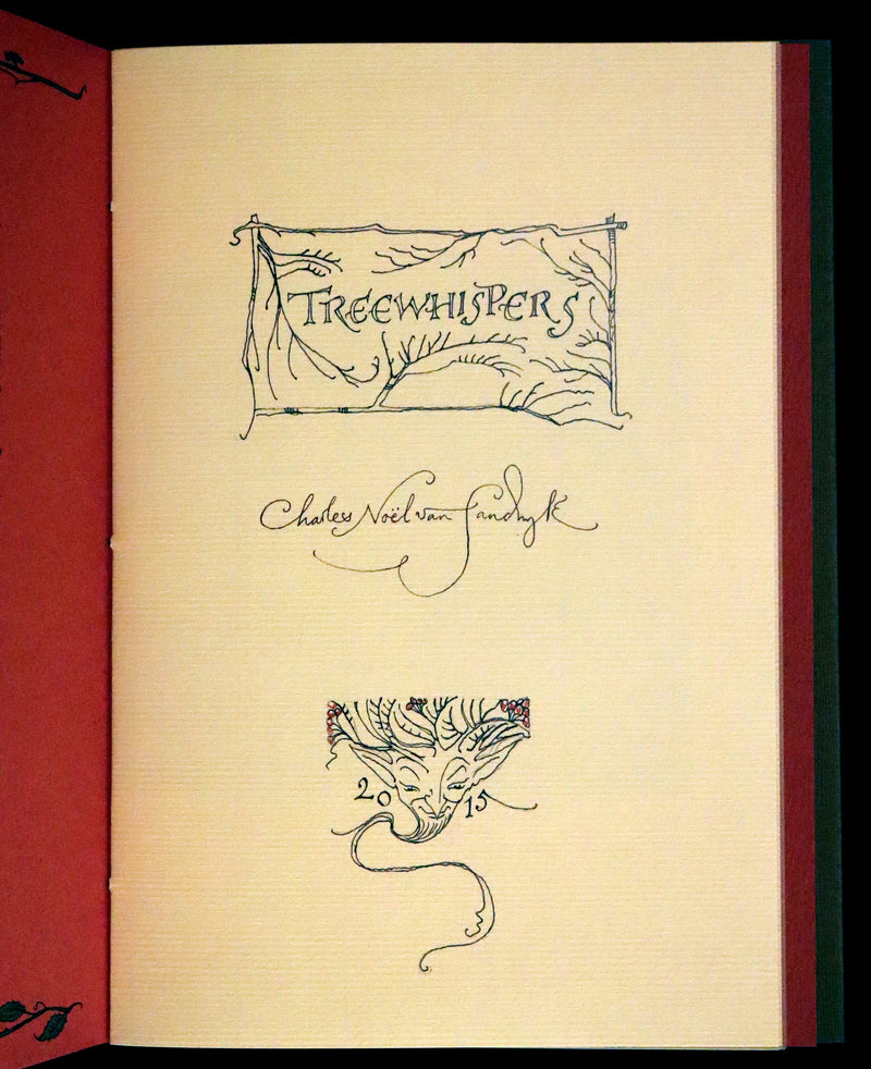2015 Rare First Edition - Tree Whispers by Charles van Sandwyk.