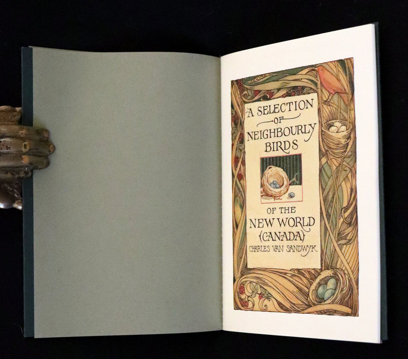1995 Scarce Anniversary Edition - A Selection of Neighbourly Birds of the New World (Canada) by Charles Van Sandwyk.