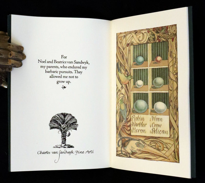 1995 Scarce Anniversary Edition - A Selection of Neighbourly Birds of the New World (Canada) by Charles Van Sandwyk.