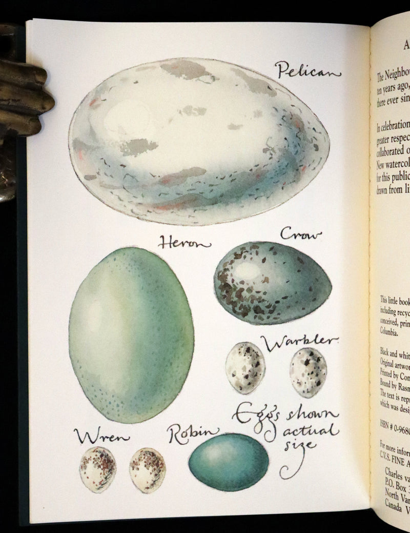 1995 Scarce Anniversary Edition - A Selection of Neighbourly Birds of the New World (Canada) by Charles Van Sandwyk.