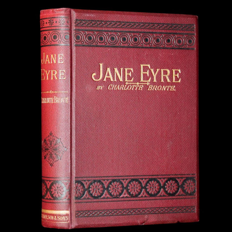 1885 Rare Victorian Edition - Jane Eyre. An Autobiography by Currer Bell (Charlotte Brontë).