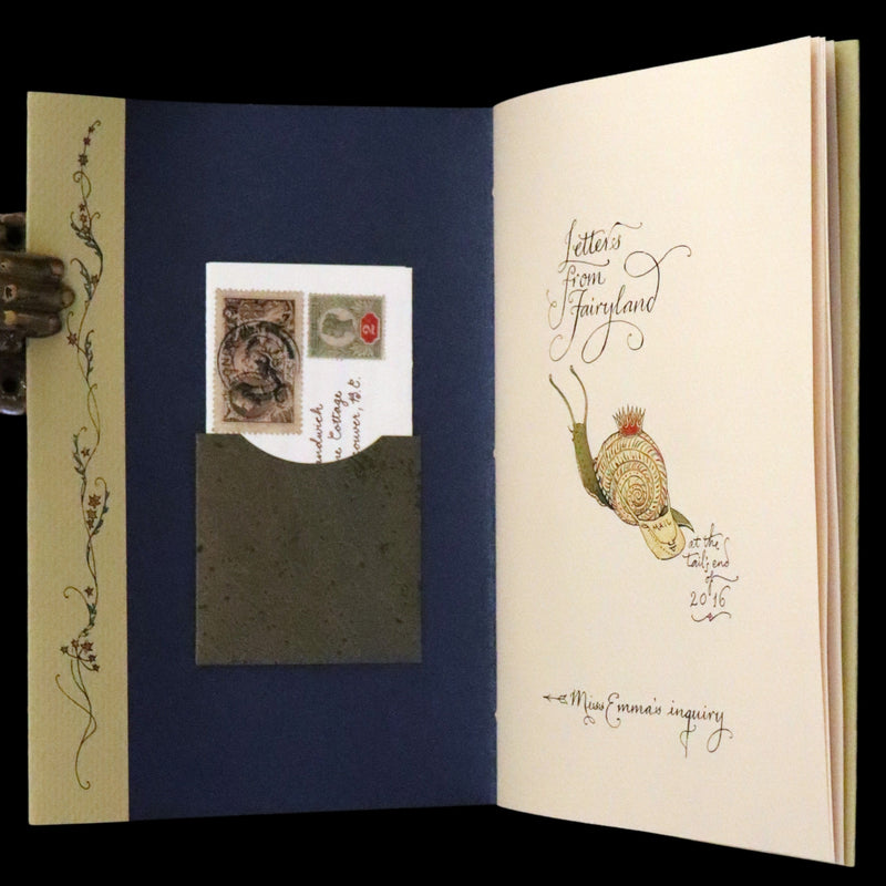 2016 Scarce First Edition - Letters From Fairyland by Charles van Sandwyk.