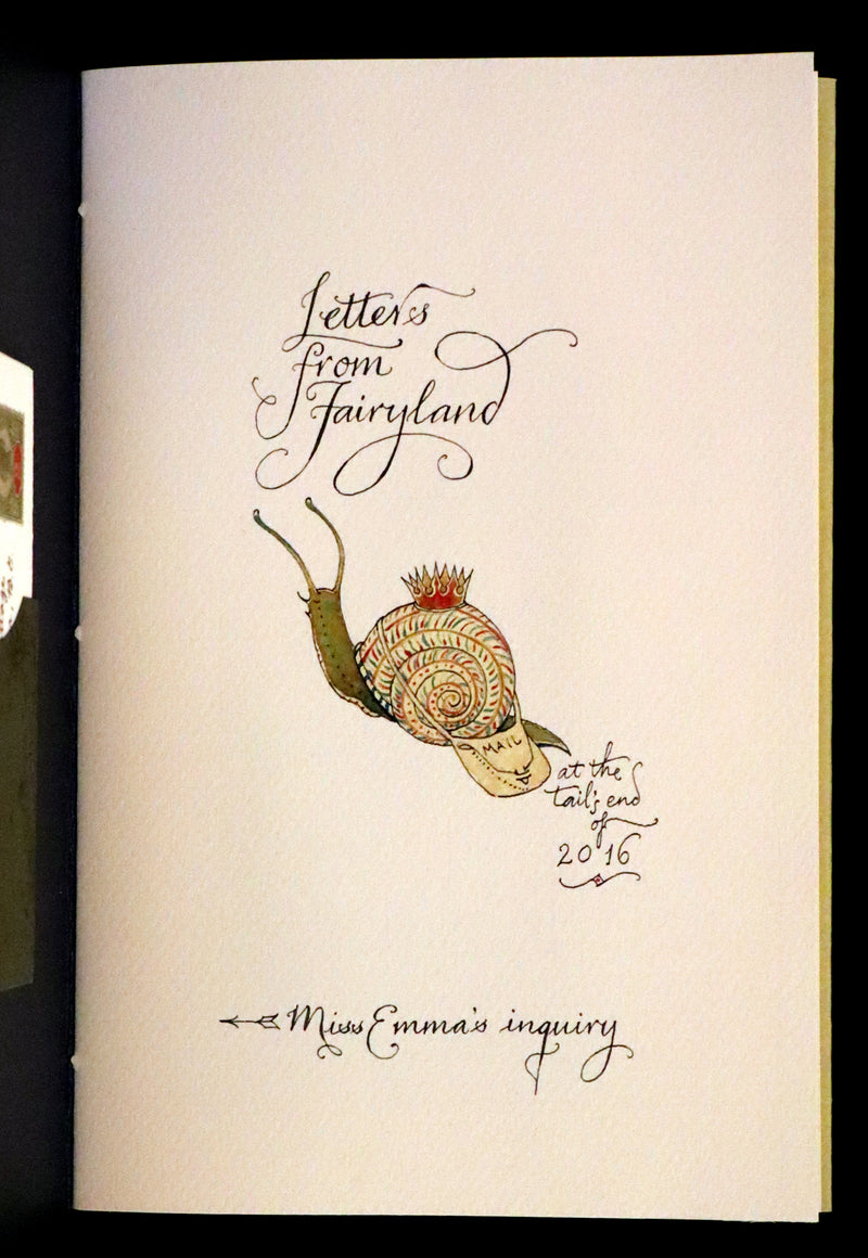 2016 Scarce First Edition - Letters From Fairyland by Charles van Sandwyk.