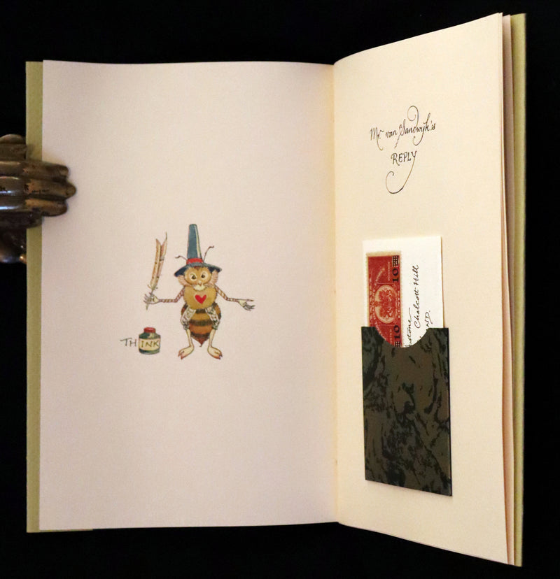 2016 Scarce First Edition - Letters From Fairyland by Charles van Sandwyk.