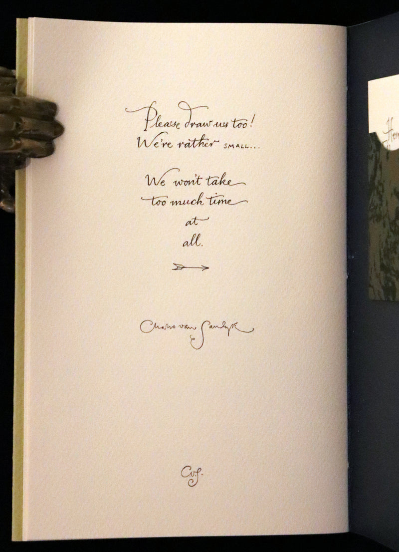 2016 Scarce First Edition - Letters From Fairyland by Charles van Sandwyk.