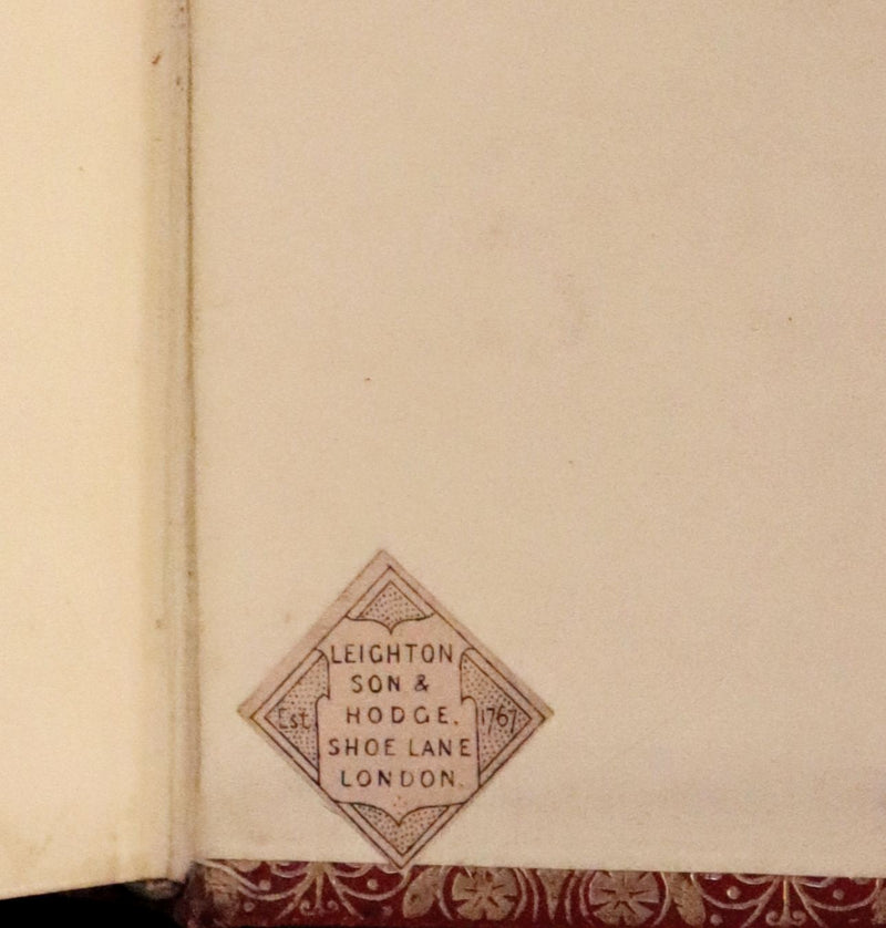 1855 Scarce Book with Fore-Edge Painting - The Faerie Queene by Edmund Spenser, Illustrated by Corbould.