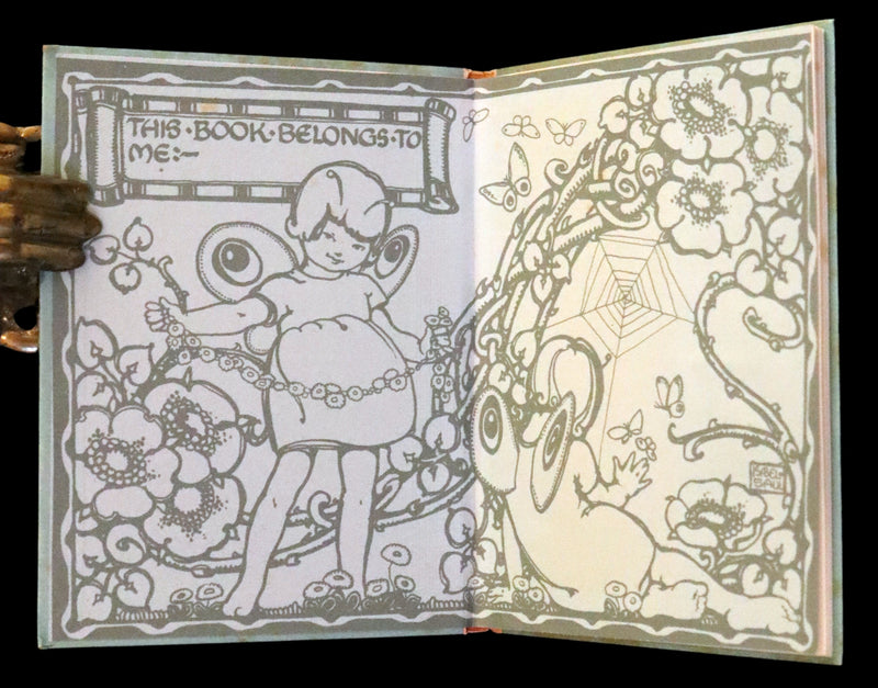 1927 Rare First Edition - The Sunflower Book, A Flower Book illustrated by Eleanor S. March.