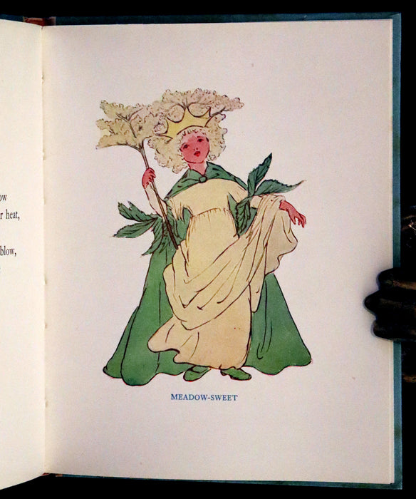 1927 Rare First Edition - The Sunflower Book, A Flower Book illustrated by Eleanor S. March.