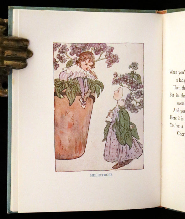 1927 Rare First Edition - The Sunflower Book, A Flower Book illustrated by Eleanor S. March.