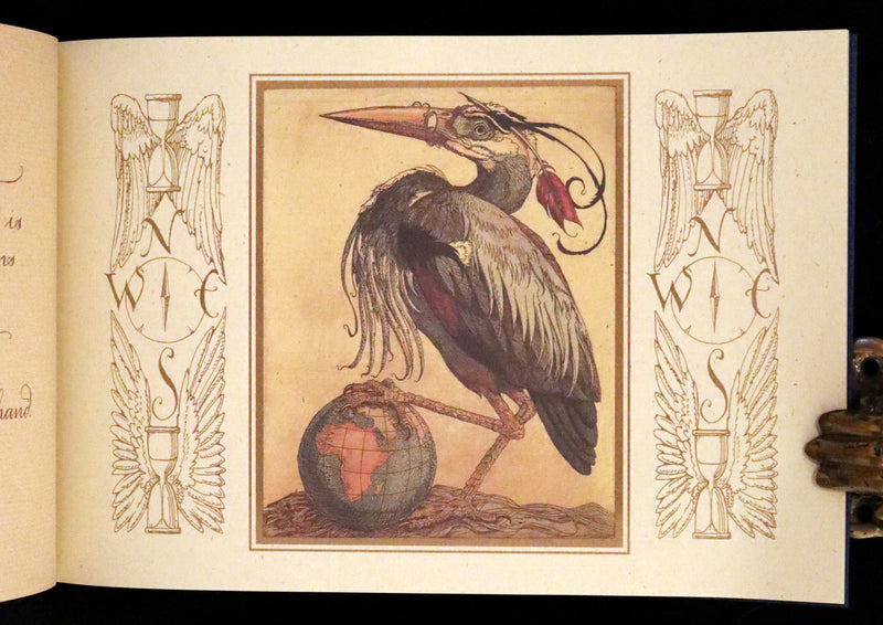 1999 First Edition - Animal Wisdom written and illustrated by Charles van Sandwyk. With original bookmark.