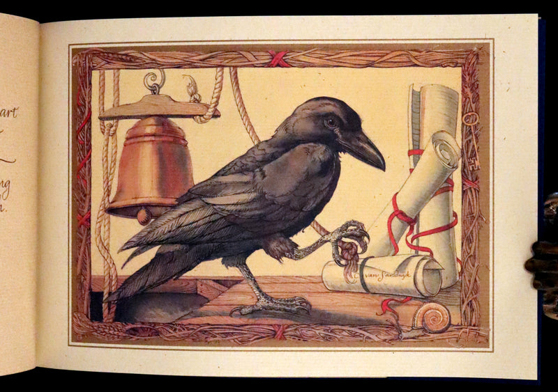 1999 First Edition - Animal Wisdom written and illustrated by Charles van Sandwyk. With original bookmark.