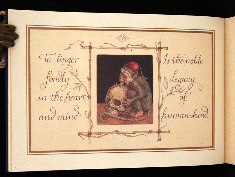 1999 First Edition - Animal Wisdom written and illustrated by Charles van Sandwyk. With original bookmark.