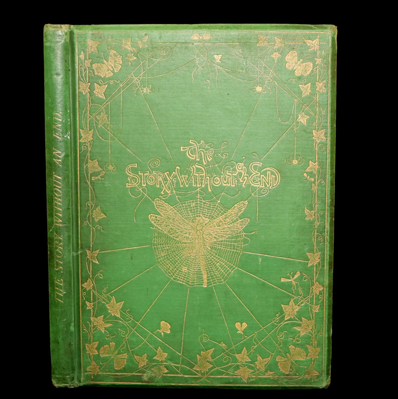 1868 First Edition - The Story Without an End by Sarah Austin, Illustrated