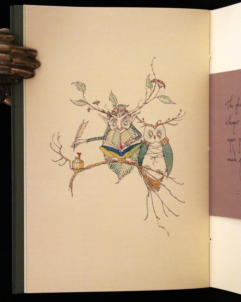 2015 Scarce Limited Deluxe First Edition - Tree Whispers by Charles van Sandwyk. #56 of 120 copies.