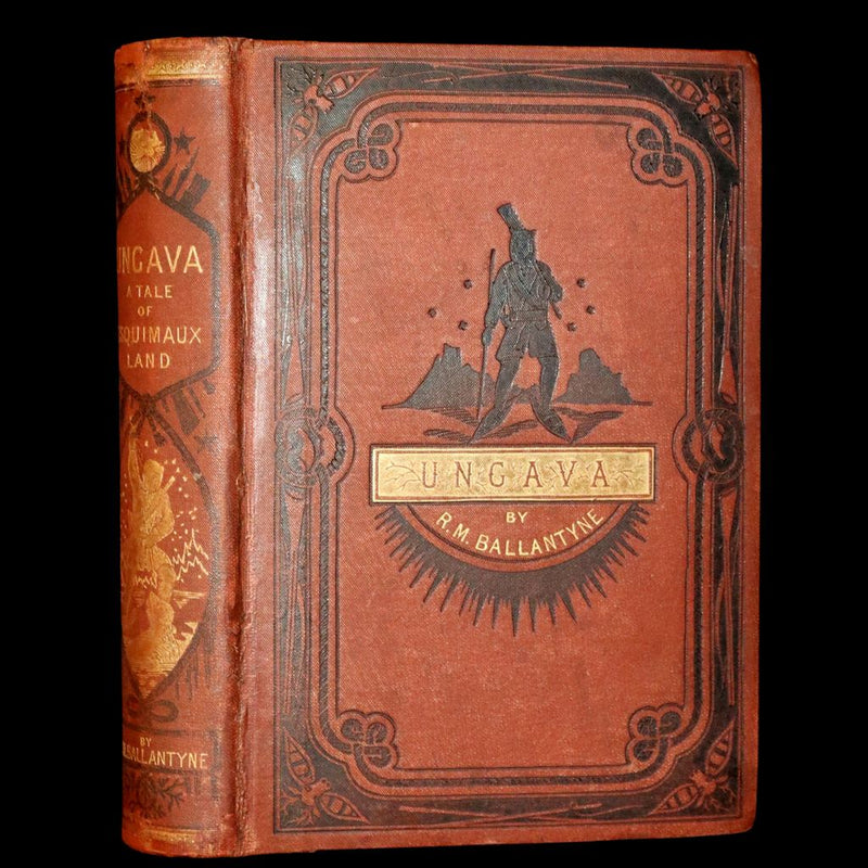 1875 Scarce edition - UNGAVA, A Tale of Esquimau Land by Robert Michael Ballantyne