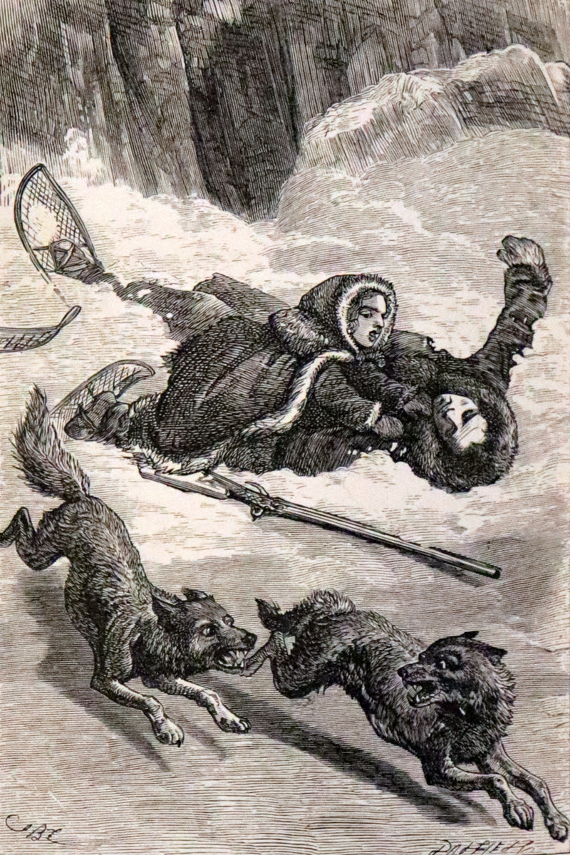 1875 Scarce edition - UNGAVA, A Tale of Esquimau Land by Robert Michael Ballantyne