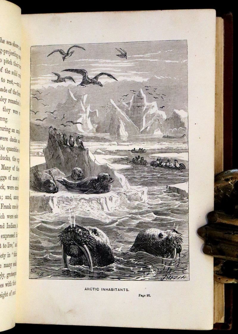 1875 Scarce edition - UNGAVA, A Tale of Esquimau Land by Robert Michael Ballantyne