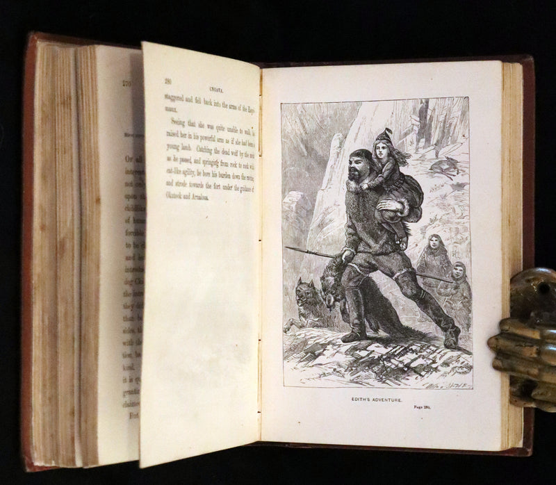 1875 Scarce edition - UNGAVA, A Tale of Esquimau Land by Robert Michael Ballantyne