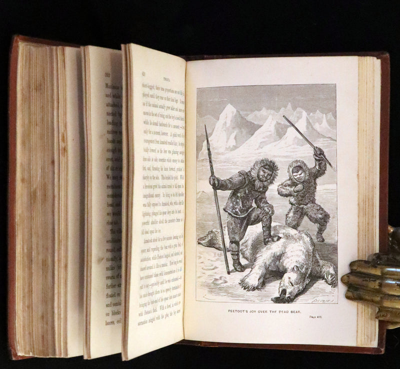 1875 Scarce edition - UNGAVA, A Tale of Esquimau Land by Robert Michael Ballantyne