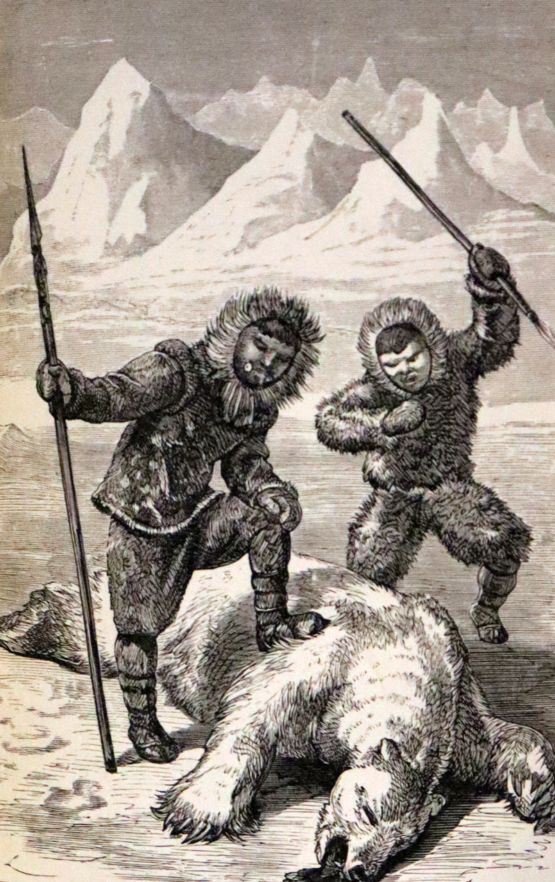 1875 Scarce edition - UNGAVA, A Tale of Esquimau Land by Robert Michael Ballantyne