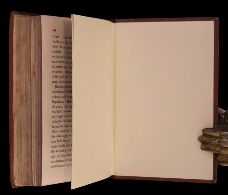 1875 Scarce edition - UNGAVA, A Tale of Esquimau Land by Robert Michael Ballantyne