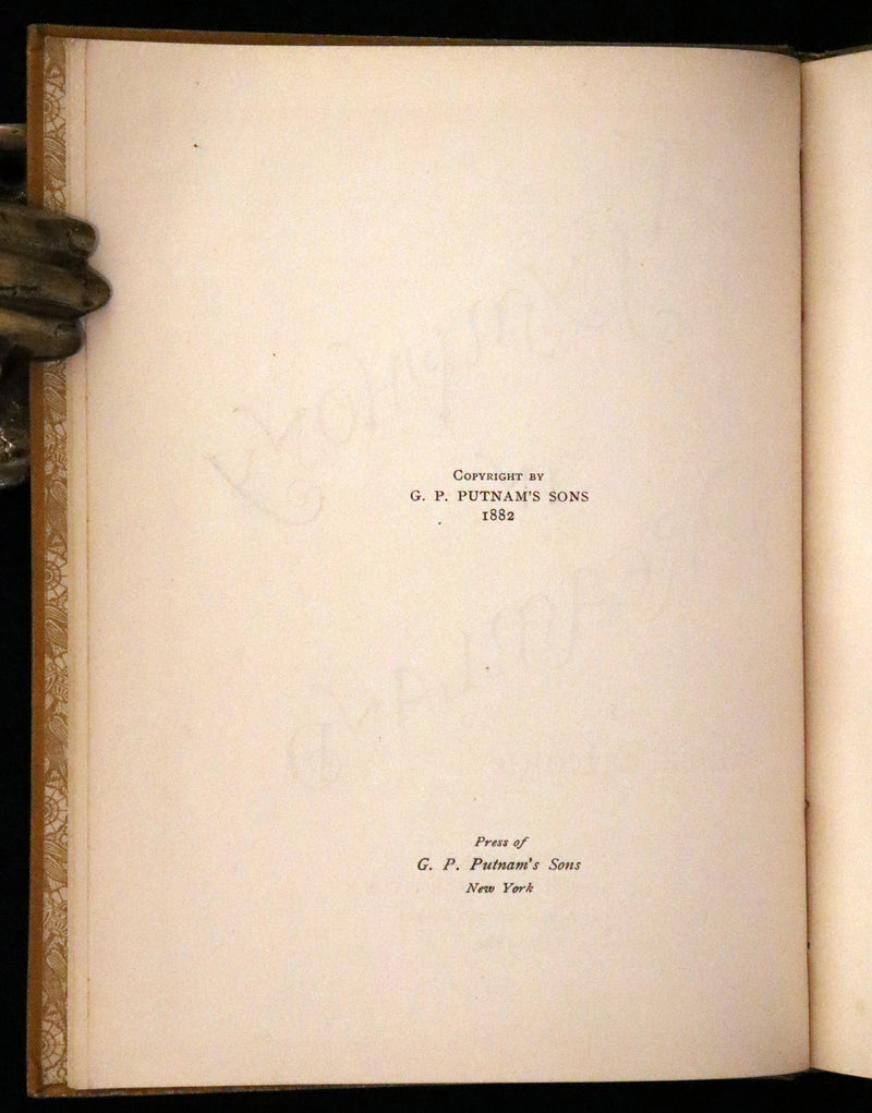 1882 Scarce First Edition - A Symphony in Dreamland by Alice E. Lord.