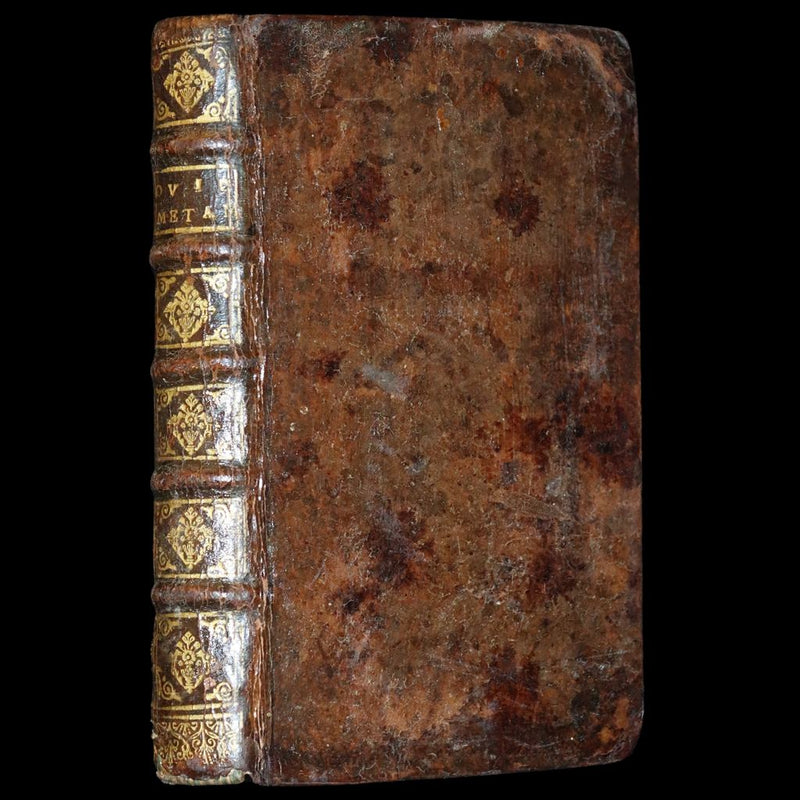 1668 Rare Latin Book - OVID's Metamorphoses - Metamorphoseon libri XV cum notis Farnabii.