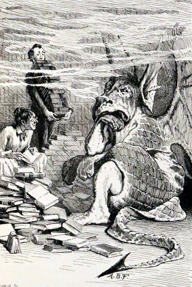 1886 Rare Book - A Tangled Tale by Lewis Carroll, illustrated by Arthur B. Frost.