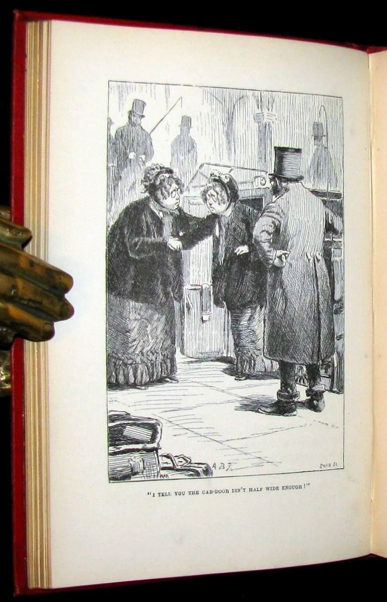 1886 Rare Book - A Tangled Tale by Lewis Carroll, illustrated by Arthur B. Frost.