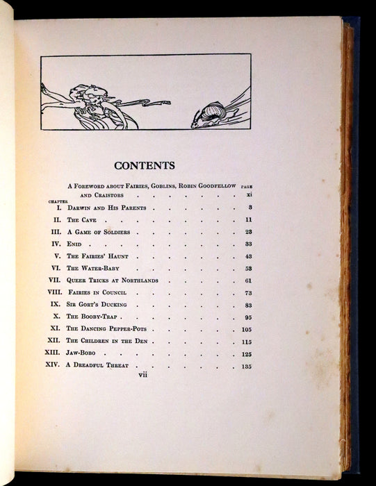 1915 Scarce First Edition - Come Unto These Yellow Sands by Margaret L. Woods, illustrated by J. Hancock.