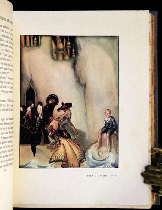 1915 Scarce First Edition - Come Unto These Yellow Sands by Margaret L. Woods, illustrated by J. Hancock.