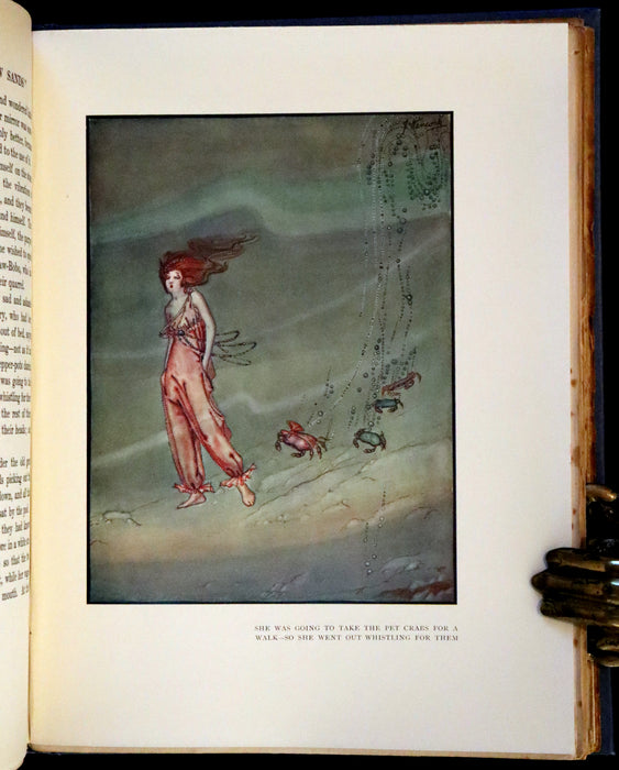 1915 Scarce First Edition - Come Unto These Yellow Sands by Margaret L. Woods, illustrated by J. Hancock.