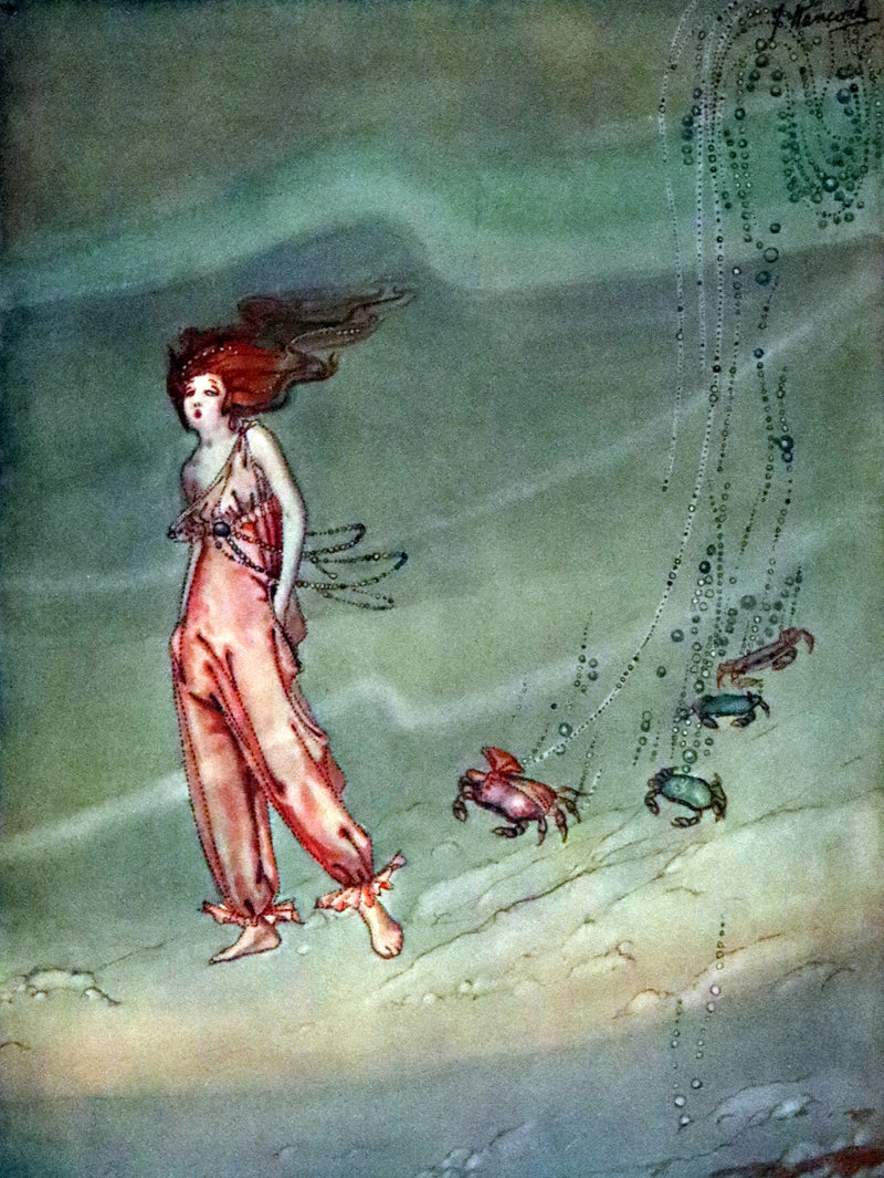 1915 Scarce First Edition - Come Unto These Yellow Sands by Margaret L. Woods, illustrated by J. Hancock.