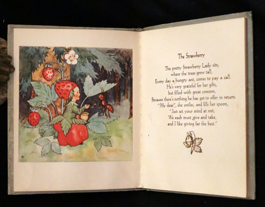 1943 Rare First US Edition - The Good and Bad Berries illustrated by Ida Bohatta Morpurgo.