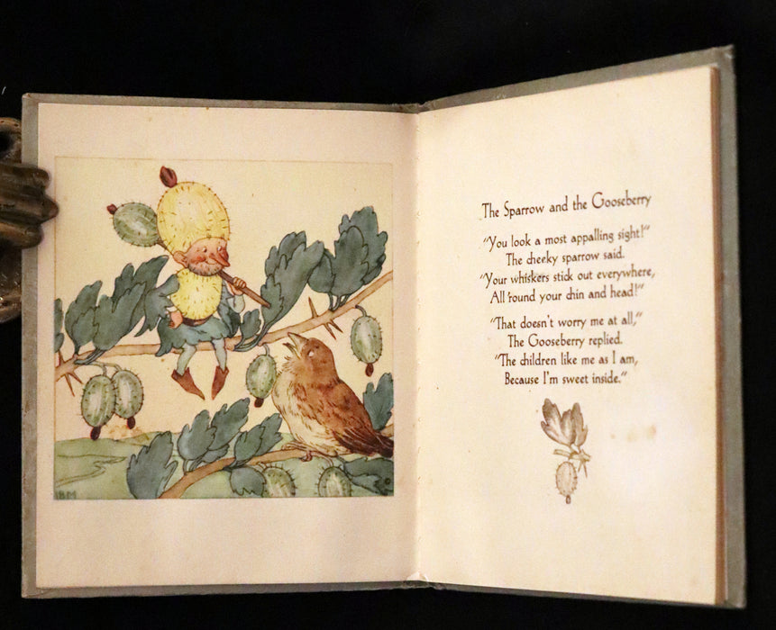 1943 Rare First US Edition - The Good and Bad Berries illustrated by Ida Bohatta Morpurgo.