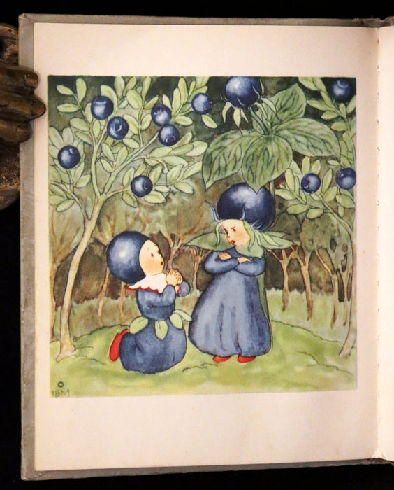 1943 Rare First US Edition - The Good and Bad Berries illustrated by Ida Bohatta Morpurgo.