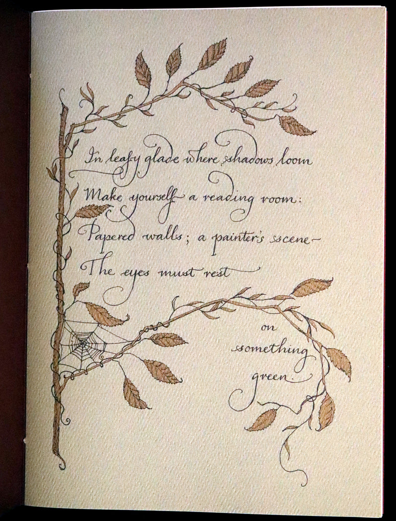 2012 Scarce First Edition - I Believe: Two Poems and a Hidden Thought by Charles van Sandwyk.