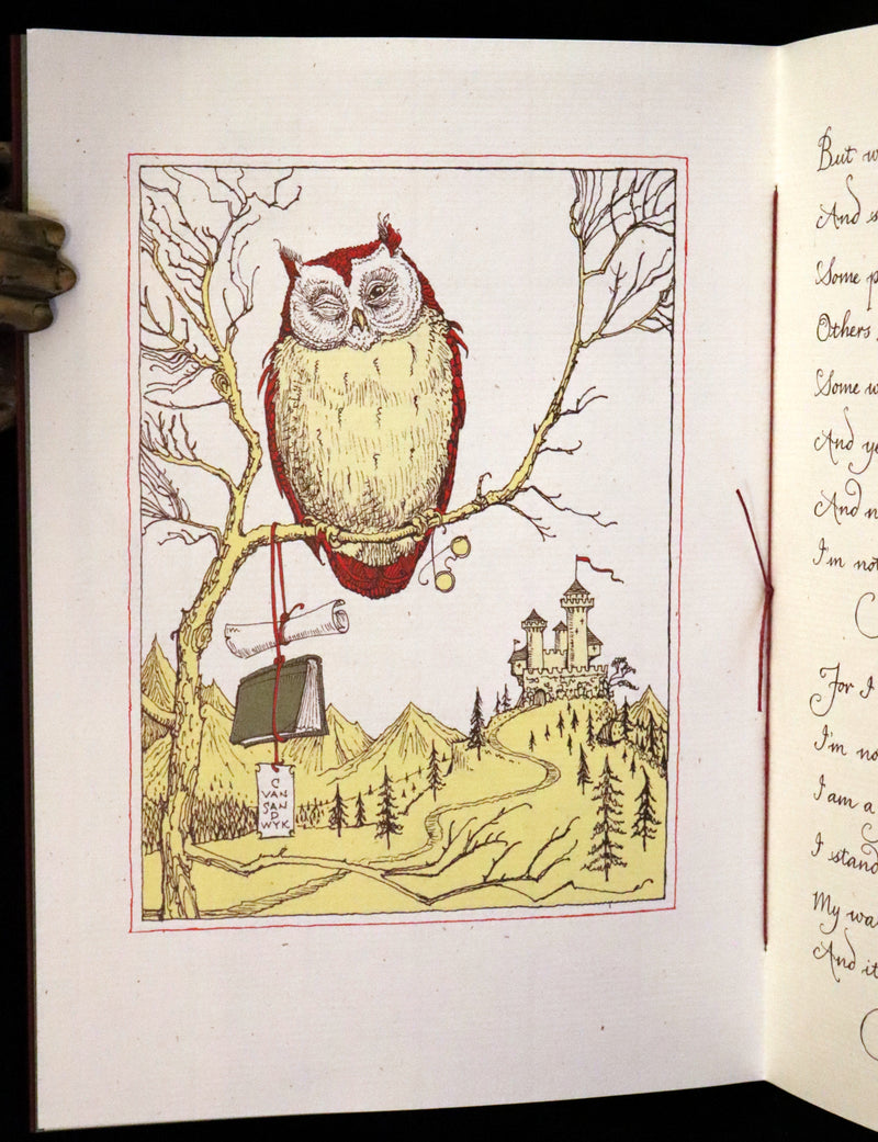 2012 Scarce First Edition - I Believe: Two Poems and a Hidden Thought by Charles van Sandwyk.