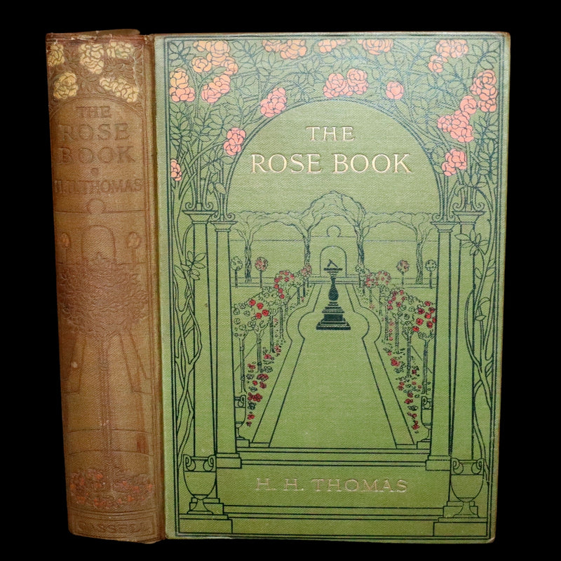 1920 Rare Book - THE ROSE BOOK, A Complete Guide for Amateur Rose Growers by H.H. Thomas.