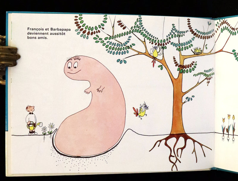 1970 Scarce French First Edition - Barbapapa by Annette Tison and Talus Taylor.