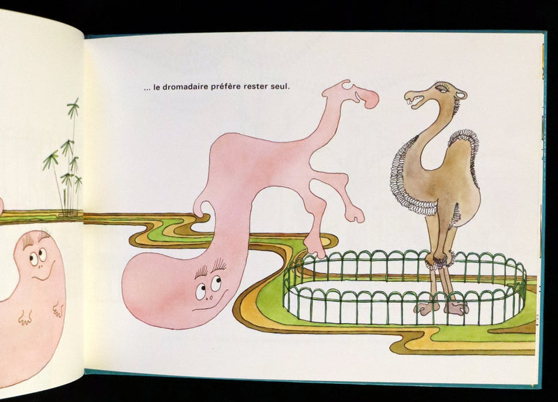 1970 Scarce French First Edition - Barbapapa by Annette Tison and Talus Taylor.