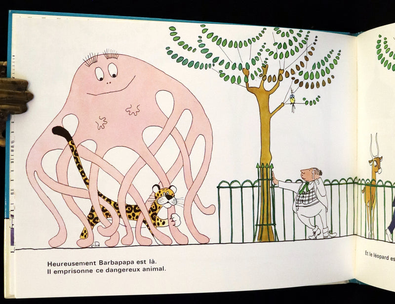 1970 Scarce French First Edition - Barbapapa by Annette Tison and Talus Taylor.