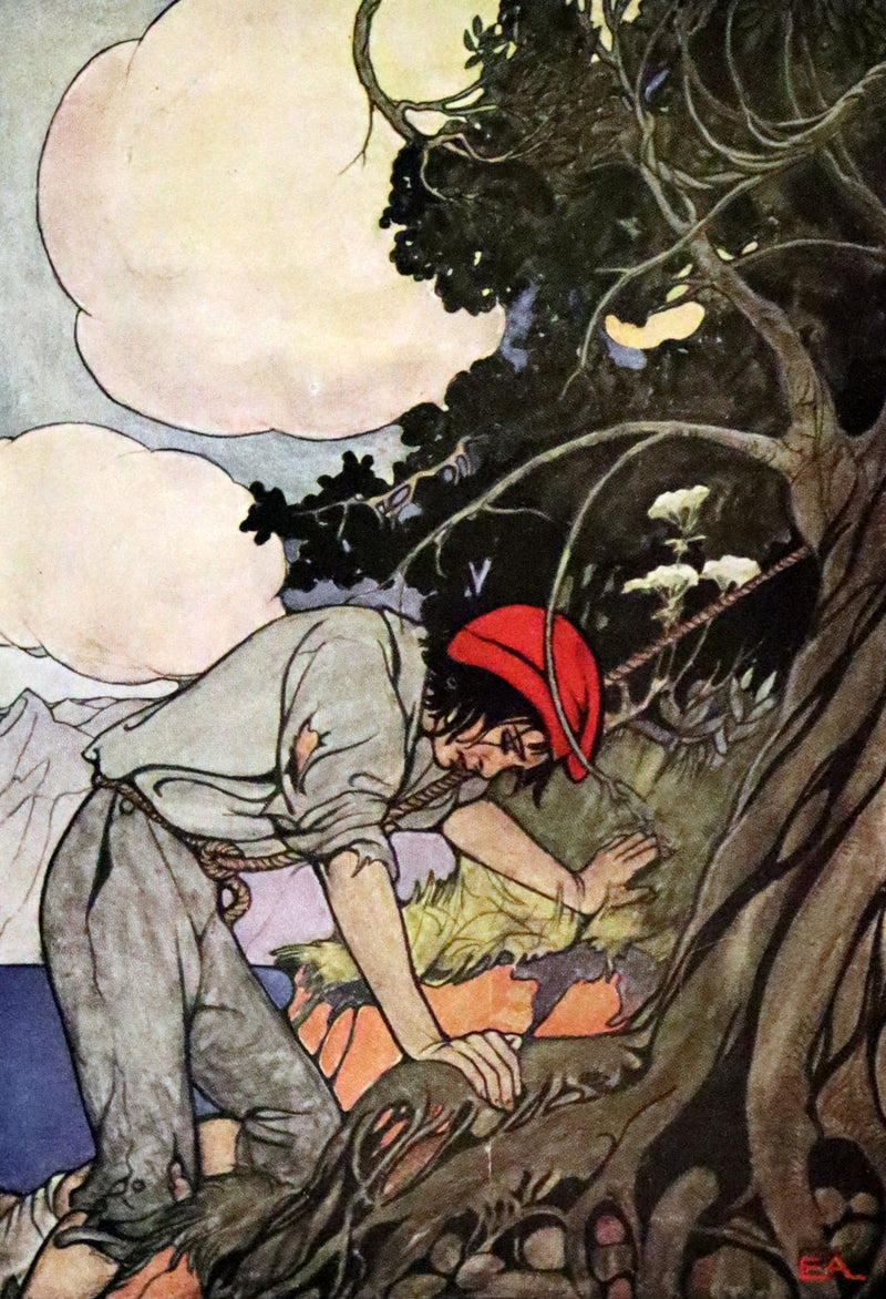 1920 Rare George W. Jacobs Edition - Treasure Island illustrated by Elenore Plaisted Abbott.