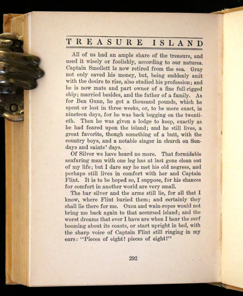 1920 Rare George W. Jacobs Edition - Treasure Island illustrated by Elenore Plaisted Abbott.