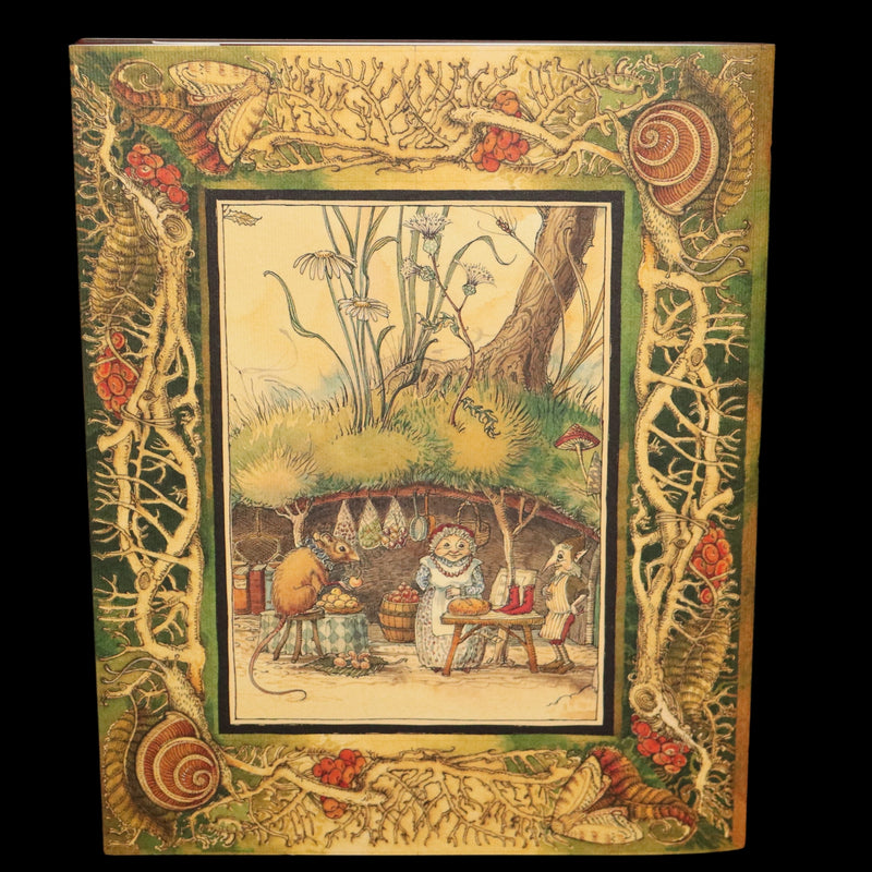 2009 Scarce Signed First Edition - The Fairy Market by Charles van Sandwyk dedicated to Arthur Rackham.