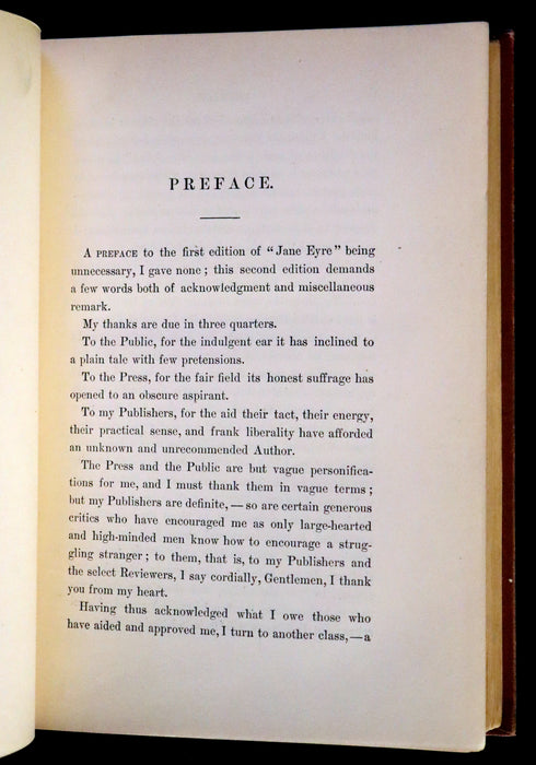 1890 Rare Victorian Edition - Jane Eyre. An Autobiography by Charlotte Brontë. Illustrated.