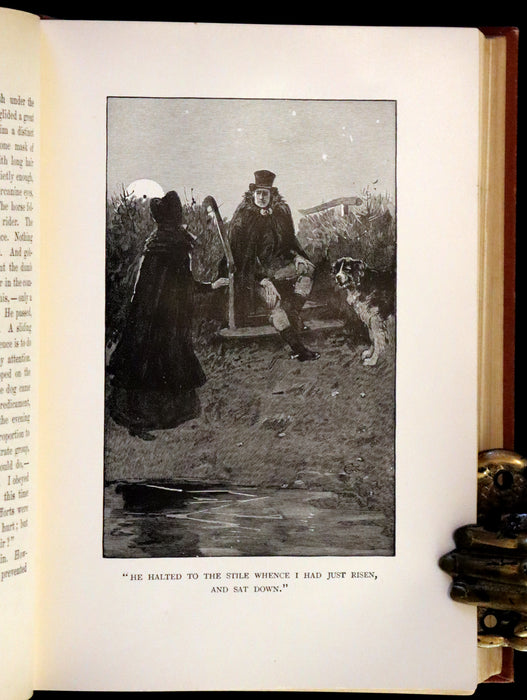 1890 Rare Victorian Edition - Jane Eyre. An Autobiography by Charlotte Brontë. Illustrated.